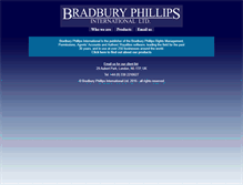Tablet Screenshot of bradburyphillips.co.uk